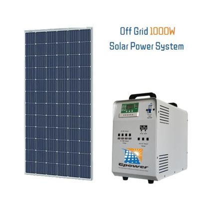 Ηλιακή εξάρτηση ηλιακού πλαισίου ενεργειακής παραγωγής 1000W εγχώριων συστημάτων DIY