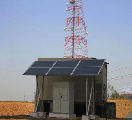 Υβριδική ηλιακή ενέργεια BTS που παράγει τα συστήματα για τις τηλεπικοινωνίες