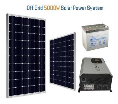 5KW πλήρες ηλιακό σύστημα σπιτιών εγχώριων εξαρτήσεων ηλιακής ενέργειας