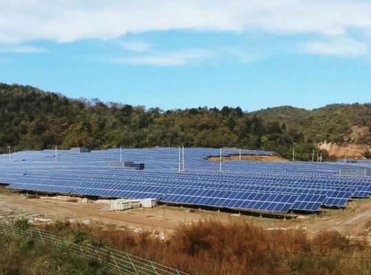 10MWp σταθμό επίγειας στο φωτοβολταϊκό παραγωγής ηλεκτρικού ρεύματος εξαρτήσεων ηλιακού πλαισίου πλέγματος